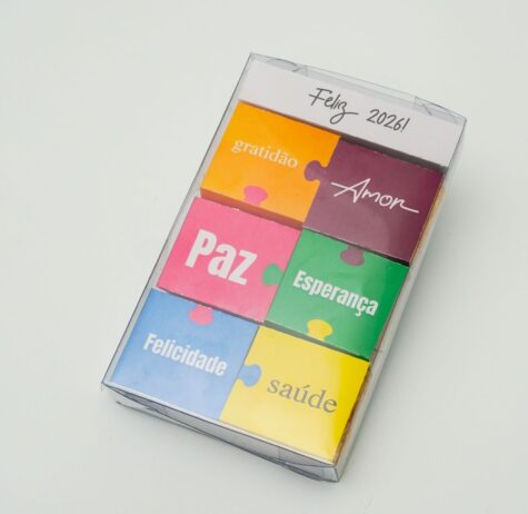 Quebra cabeças de chocolate